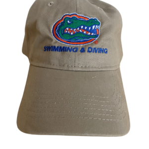 Tan Gator Head Swimming & Diving Hat