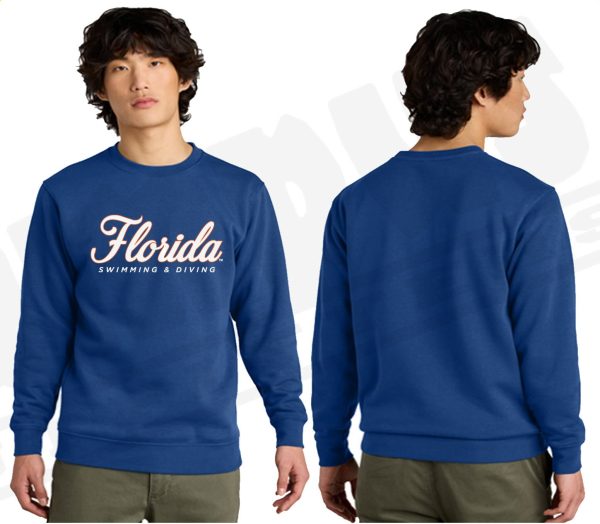 Florida swim and dive script Sweatshirt